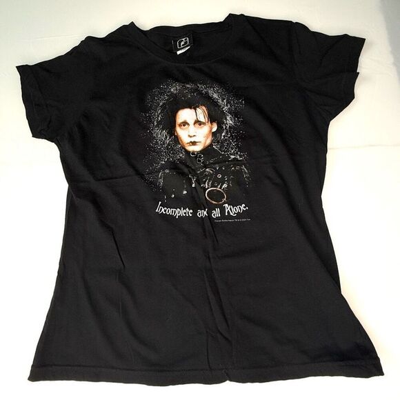 Ripple Junction Edward Scissorhands 2006 Graphic Tee Black Size L - Picture 4 of 9